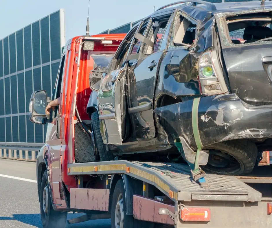 Accident towing service